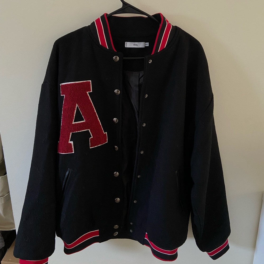 Oversized Maddox Varsity Jacket